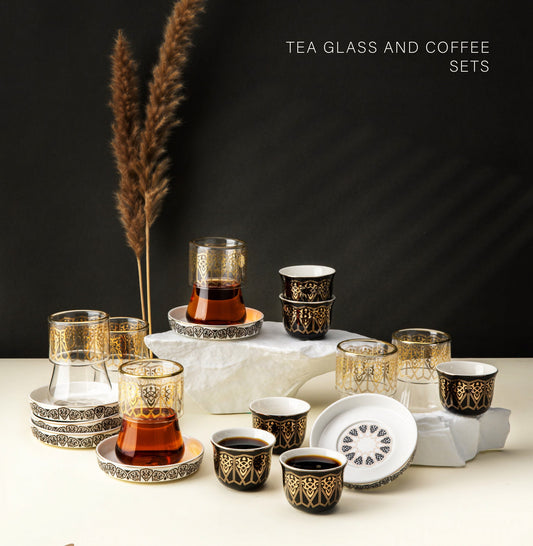 Misk Diamond Tea & Cawa Cup Set