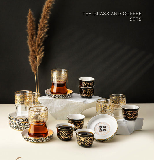 Misk Curly Tea & Cawa Cup Set