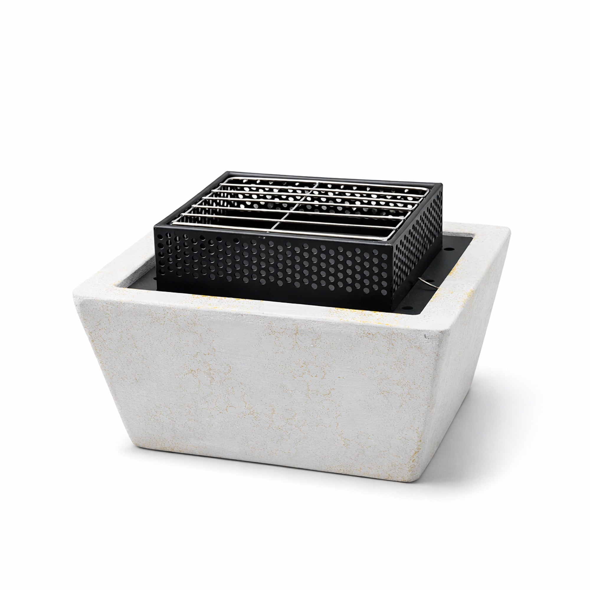 R231287-199 VIP square charcoal BBQ grill 32.5 x 32.2 x 18.3 cm portable outdoor grill | Siddiq Gifts Mussafah Abu Dhabi