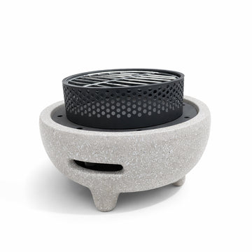 R231289-002 BBQ Grill VIP Round Charcoal Grill – 31 × 30.5 × 18.3 cm – Portable Outdoor Grill | Siddiq Gifts Mussafah Abu Dhabi