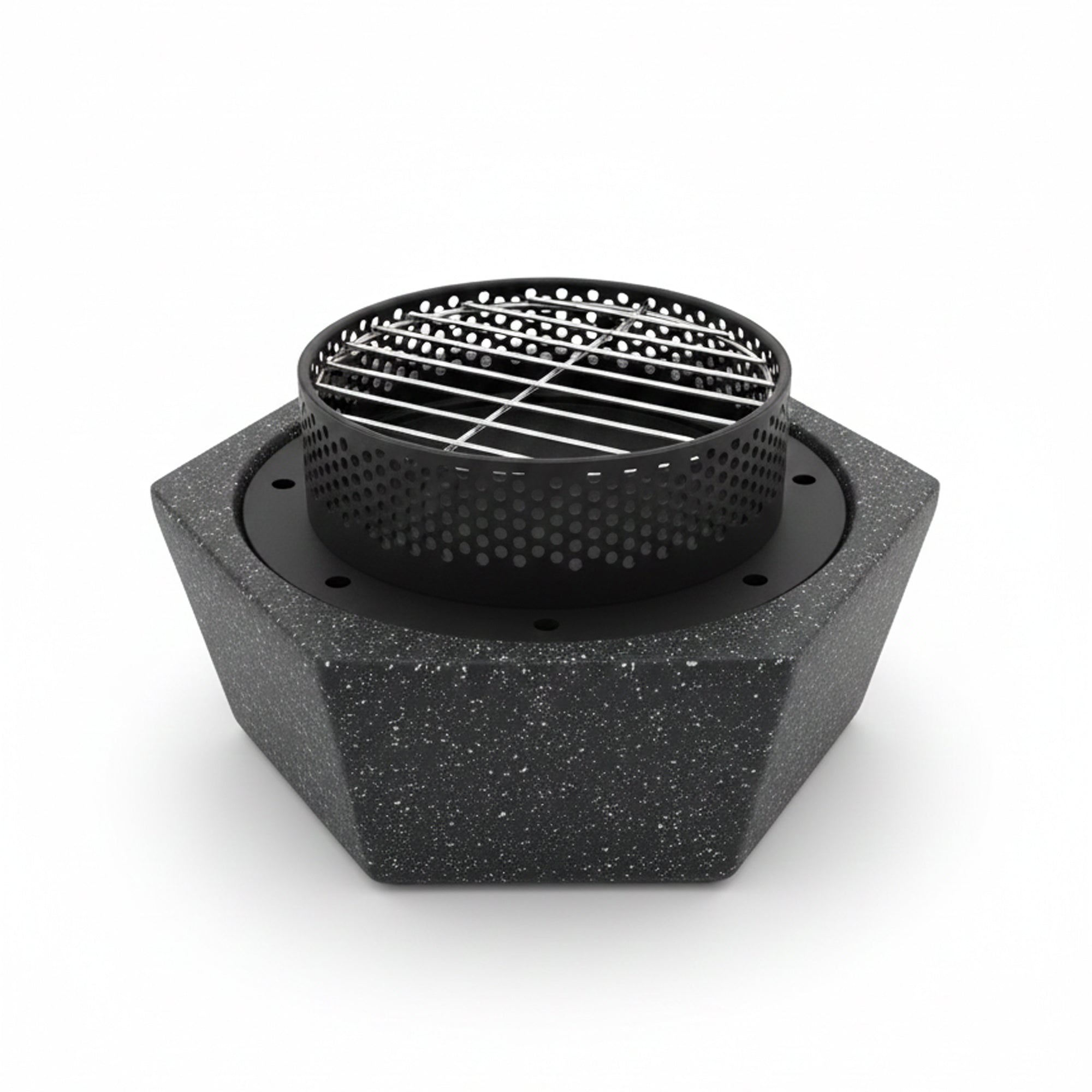 R231296-039 BBQ Grill VIP Square Charcoal Grill – 31 × 31 × 17 cm – Portable Outdoor Grill | Siddiq Gifts Mussafah Abu Dhabi