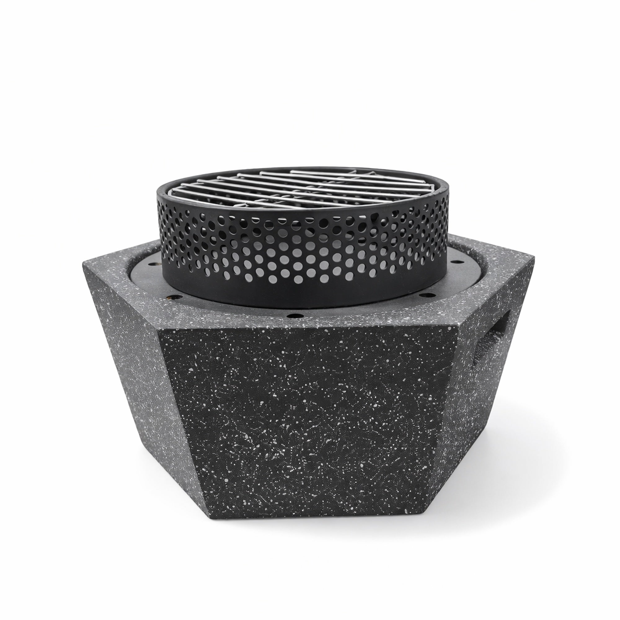 R231296-039 BBQ Grill VIP Square Charcoal Grill – 31 × 31 × 17 cm – Portable Outdoor Grill | Siddiq Gifts Mussafah Abu Dhabi
