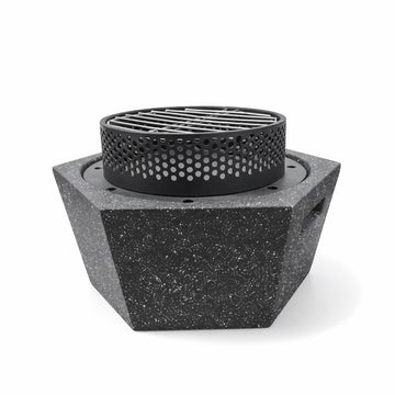 R231296-039 BBQ Grill VIP Square Charcoal Grill – 31 × 31 × 17 cm – Portable Outdoor Grill | Siddiq Gifts Mussafah Abu Dhabi