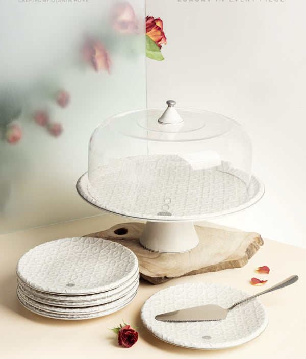 Rosette Cake Serving Set