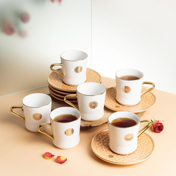Rosette Milk Cup & Saucer