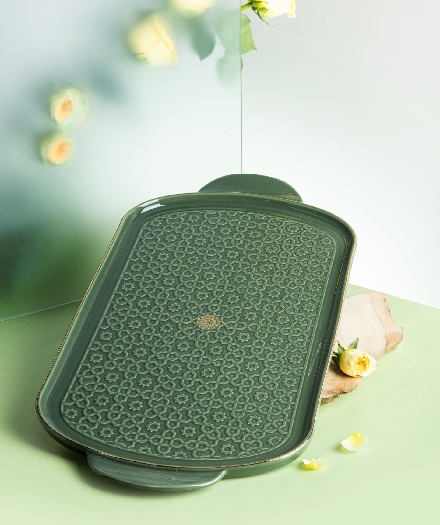 Rosette Serving Tray