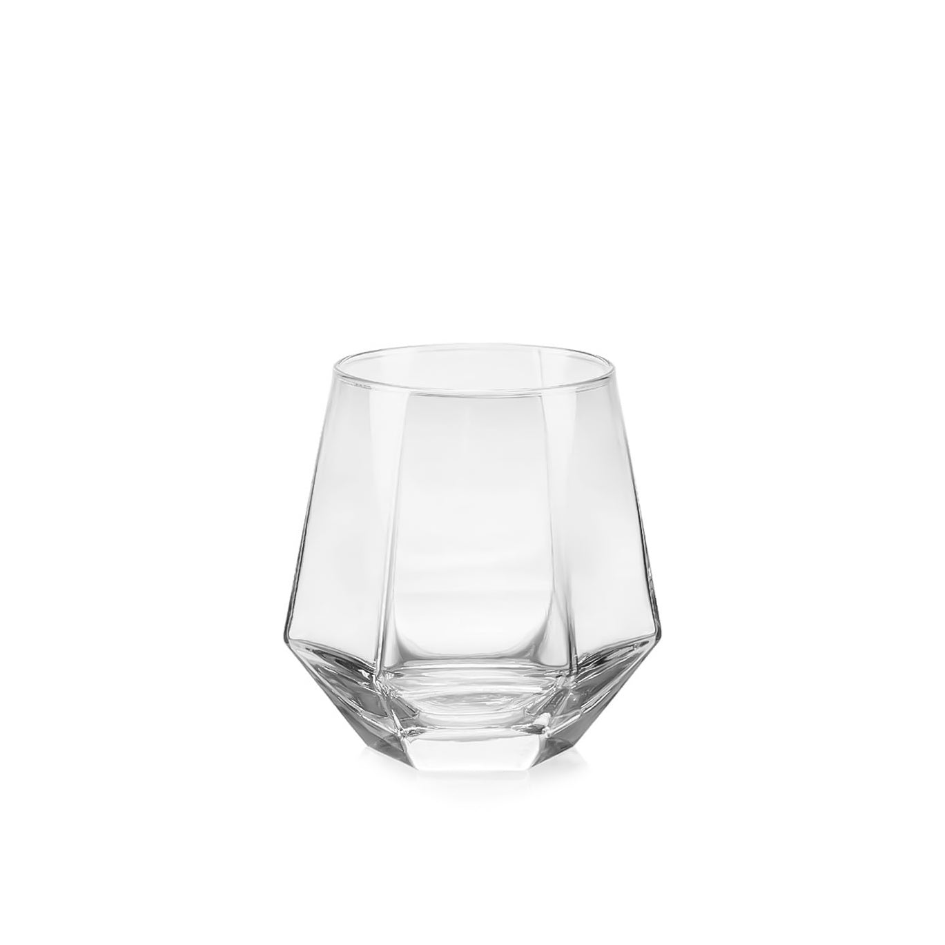 Glass Tumbler Set – 6-Piece – 310 ml – Geometric Design – TS5163-2
