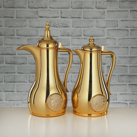 SR-G Vacuum Flask 2PC Set Gold