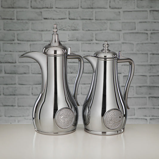 SR-S Vacuum Flask 2PC Set Silver