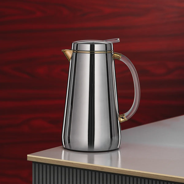 VOP-0500 Vacuum Flask – 0.5L – Chrome Gold Finish