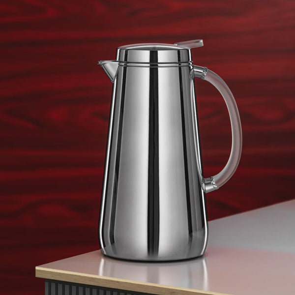 VOP-1000 Vacuum Flask – 1L – Chrome Finish