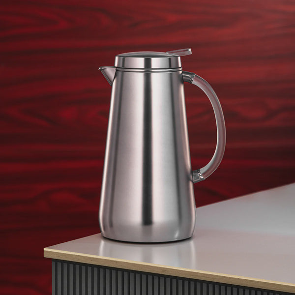VOP-0500 Vacuum Flask – 0.5L – Matt Chrome Finish