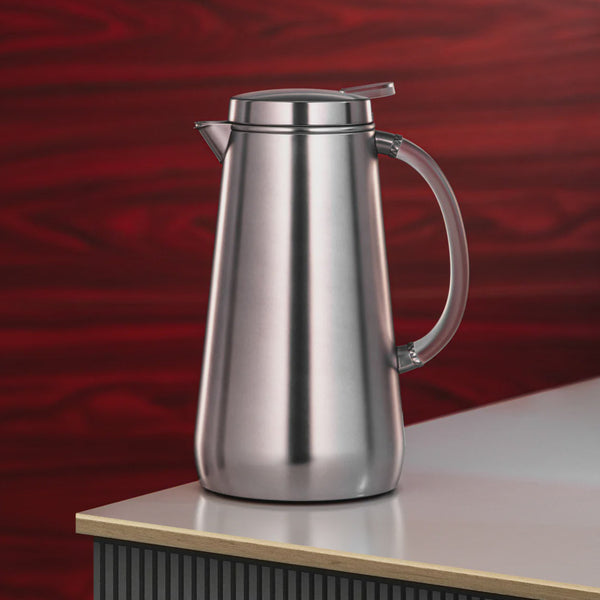 VOP-0700 Vacuum Flask – 0.7L – Matt Chrome Finish