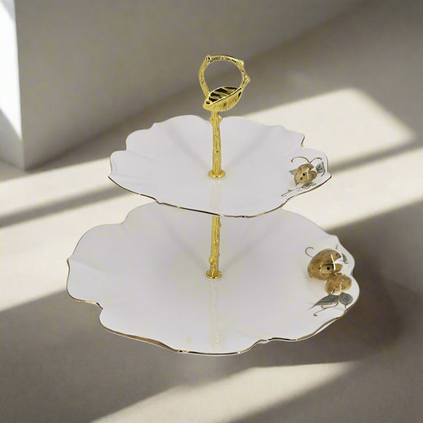 Brd-405 2-Teir Cake Stand