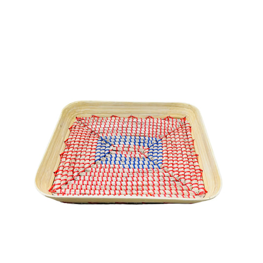 219312-40 Wooden Rectangular Tray