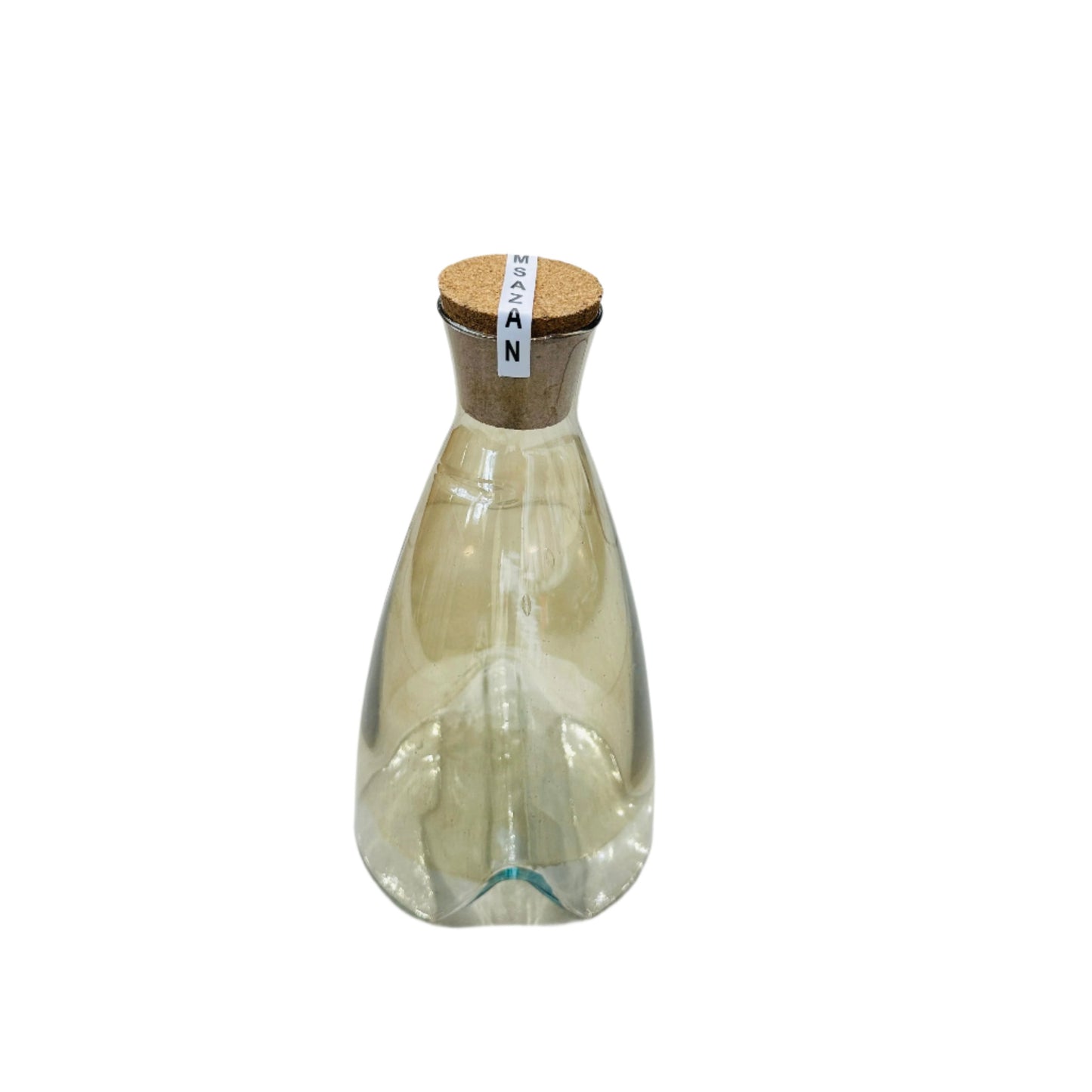 Jm-10127 Glass Bottle With Wooden Lid