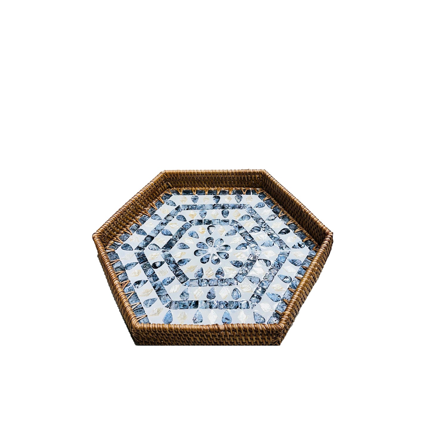 Yue45 Bamboo Hexagon Tray