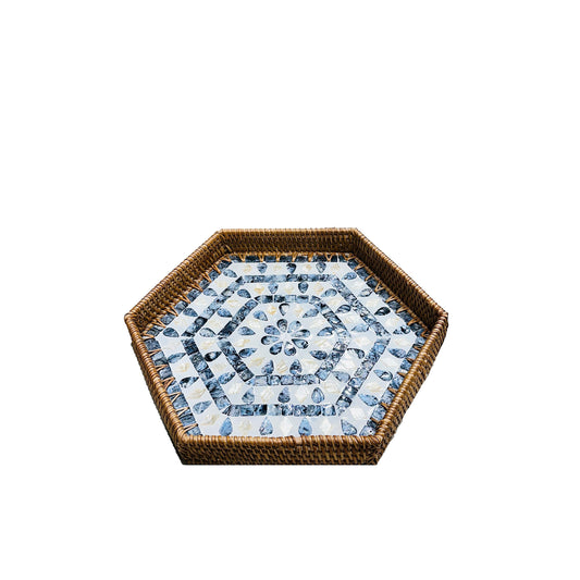 Yue45 Bamboo Hexagon Tray