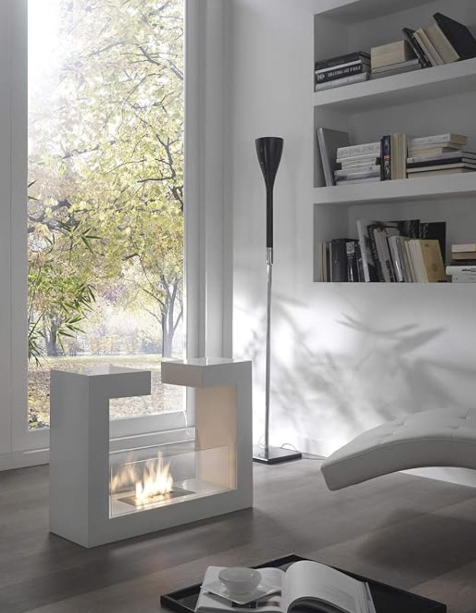 Stylish Bioethanol Freestanding Fireplace