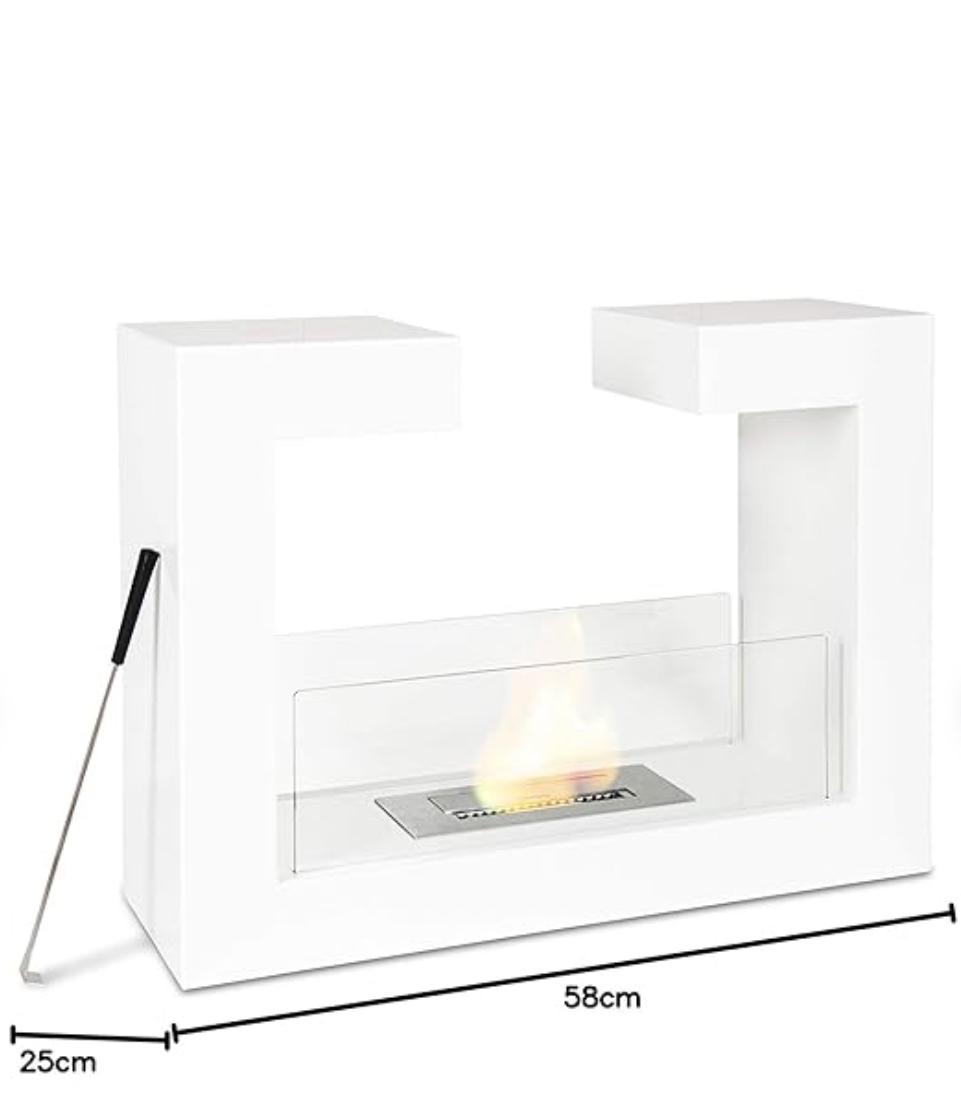 Stylish Bioethanol Freestanding Fireplace