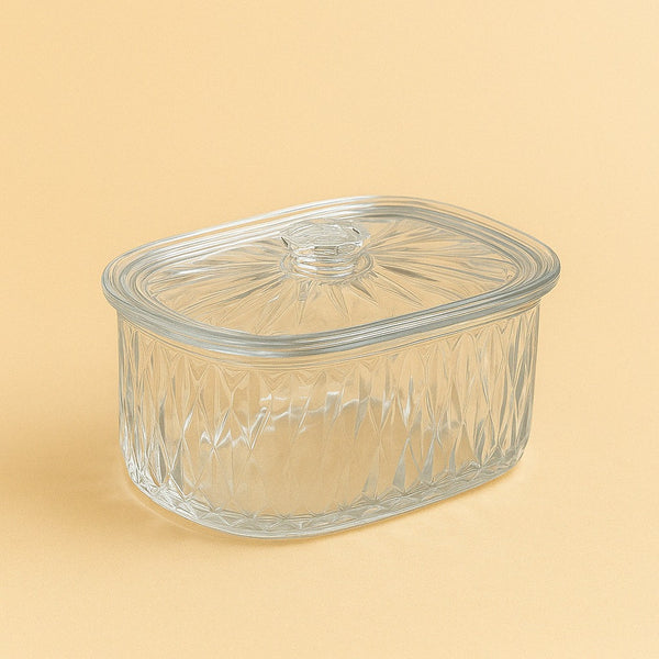 HS-29473 Acrylic Candy Box with Lid – 9cm (H) x 15cm (D), Elegant & Practical