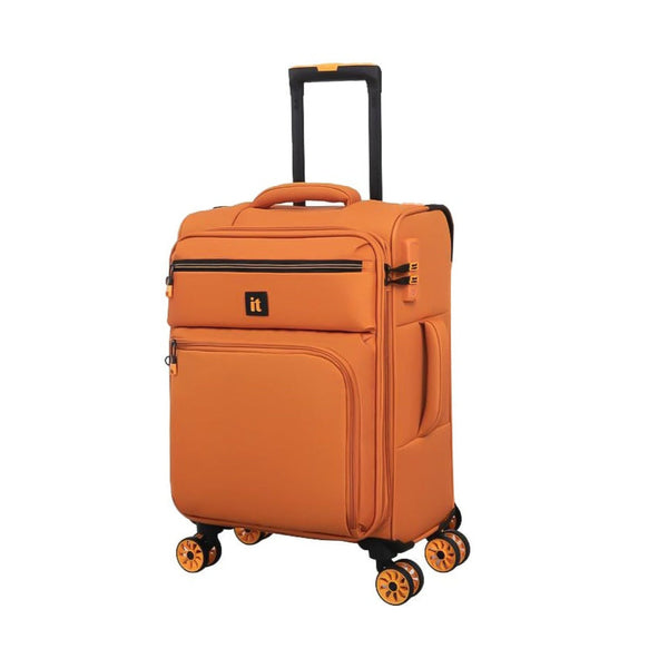 12-3149-08 Trolley Bag – 20" Compact Travel Luggage in Orange