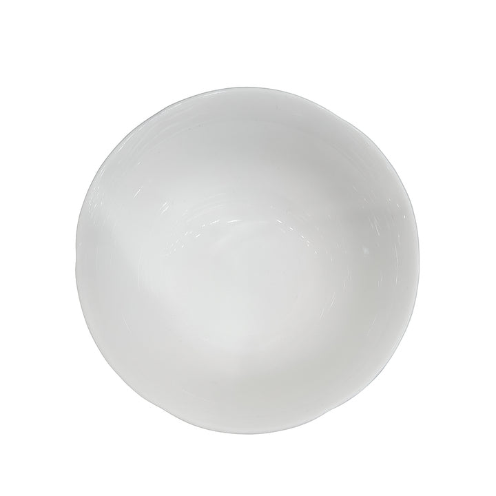 White sphere on a white background