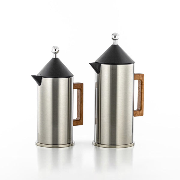 VAF2950002 Vacuum Flask 2PC Set (0.6L + 1L) - Silver Black