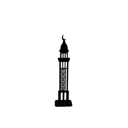 25R1068 Ramadan Acrylic Minaret 40CM Ramadan decor