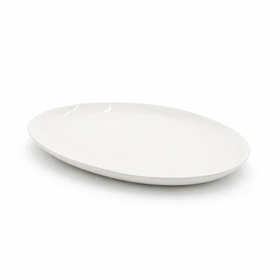 A8031 Porcelain Oval Plate 14 Inch Ivory Serving Platter From Siddiq Gift Shop
