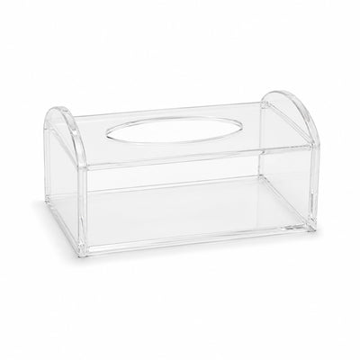 AC Acrylic Tissue Box 26 X 13 X 9H CM Clear Transparent Finish Siddiq Gifts