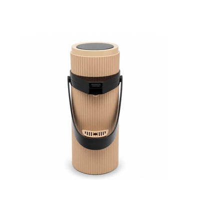 Air Pot Vacuum Flask 1.9L Brown with Black Finish by Siddiq Gifts