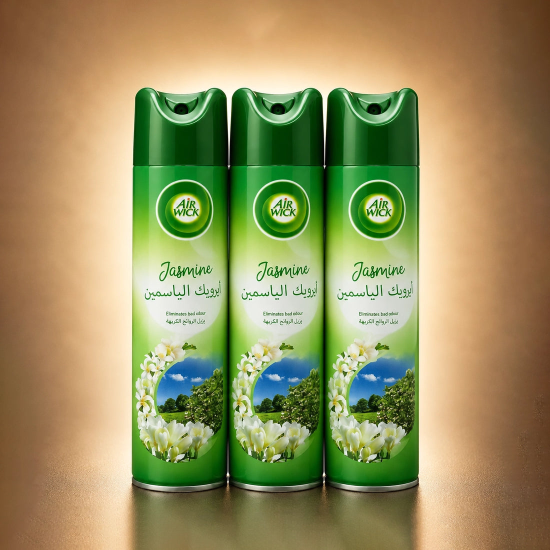 Air Wick Jasmine Air Freshener Spray – 3 × 300ml – Refreshing Floral Fragrance