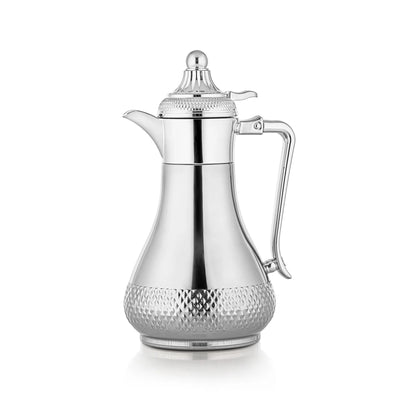 Almarjan Vacuum Flask 0.6L Silver Tea Flask Siddiq Gifts