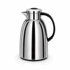 QVC-1600CQ75YZ Almarjan Vacuum Flask – 1.6L – فضي ومقبض أسود
