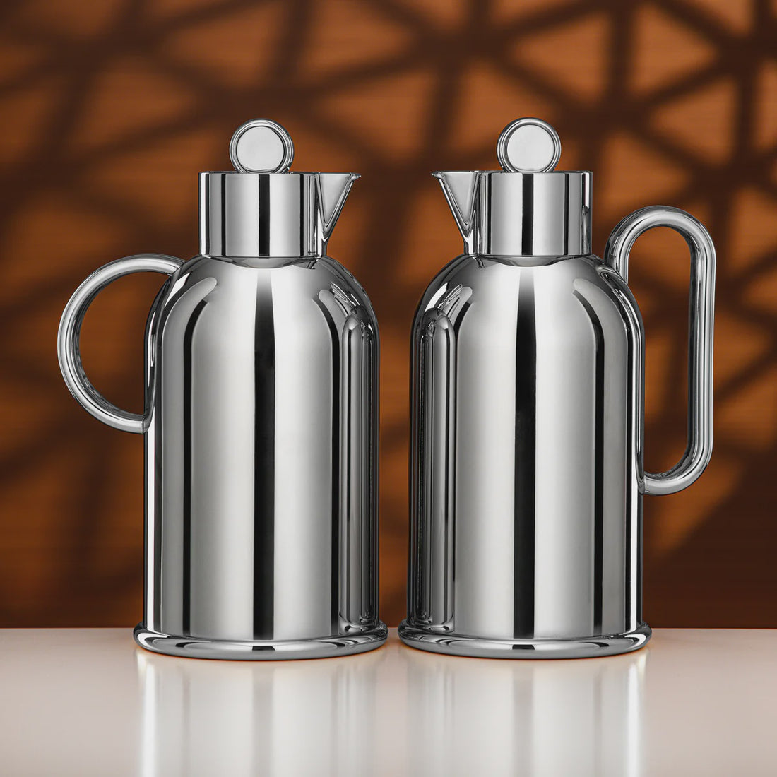 SM-2A47AB Vacuum Flask Set – 2 Pieces (1L + 1L) – Silver Finish