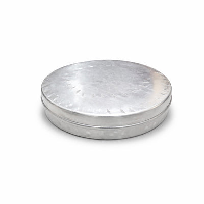 Aluminium Sweets Debba 8 Inch Round Storage Box For Sweets And Snacks By Siddiq Gifts