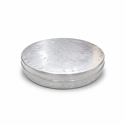 Aluminium Sweets Debba 9 Inch Round Storage Box For Sweets And Snacks By Siddiq Gifts