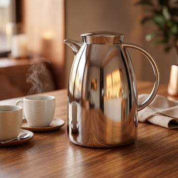 Aubrg Screw Vacuum Flask Thermal Insulated Coffee Tea Flask Siddiq Gifts