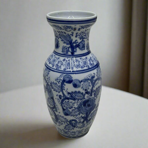 D-123 CERAMIC VASE 12INC