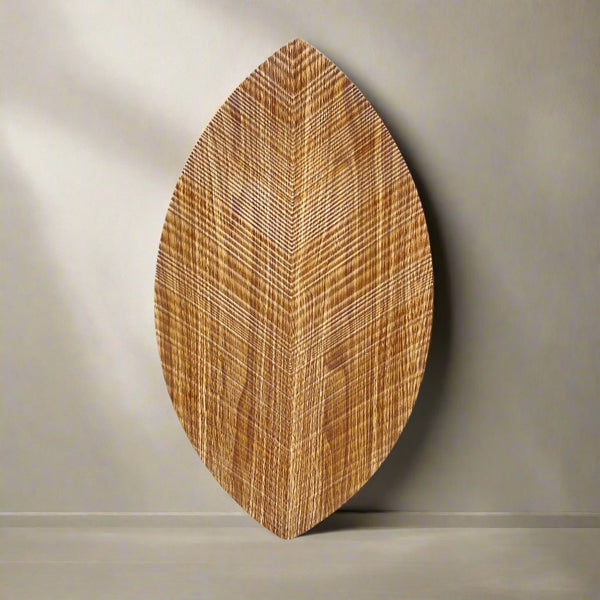 36-205 Wooden Leaf Shape Serving Board
