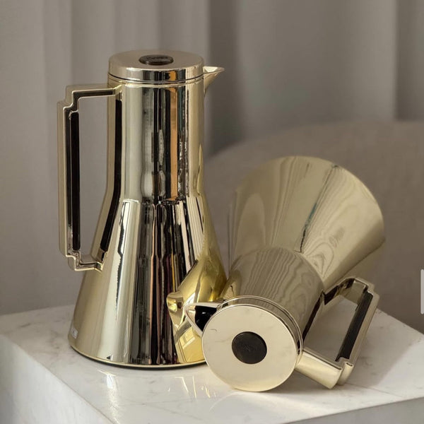 RGD22QB Vacuum Flask 2-Piece Set (0.7 + 1L) -  Champaign Gold