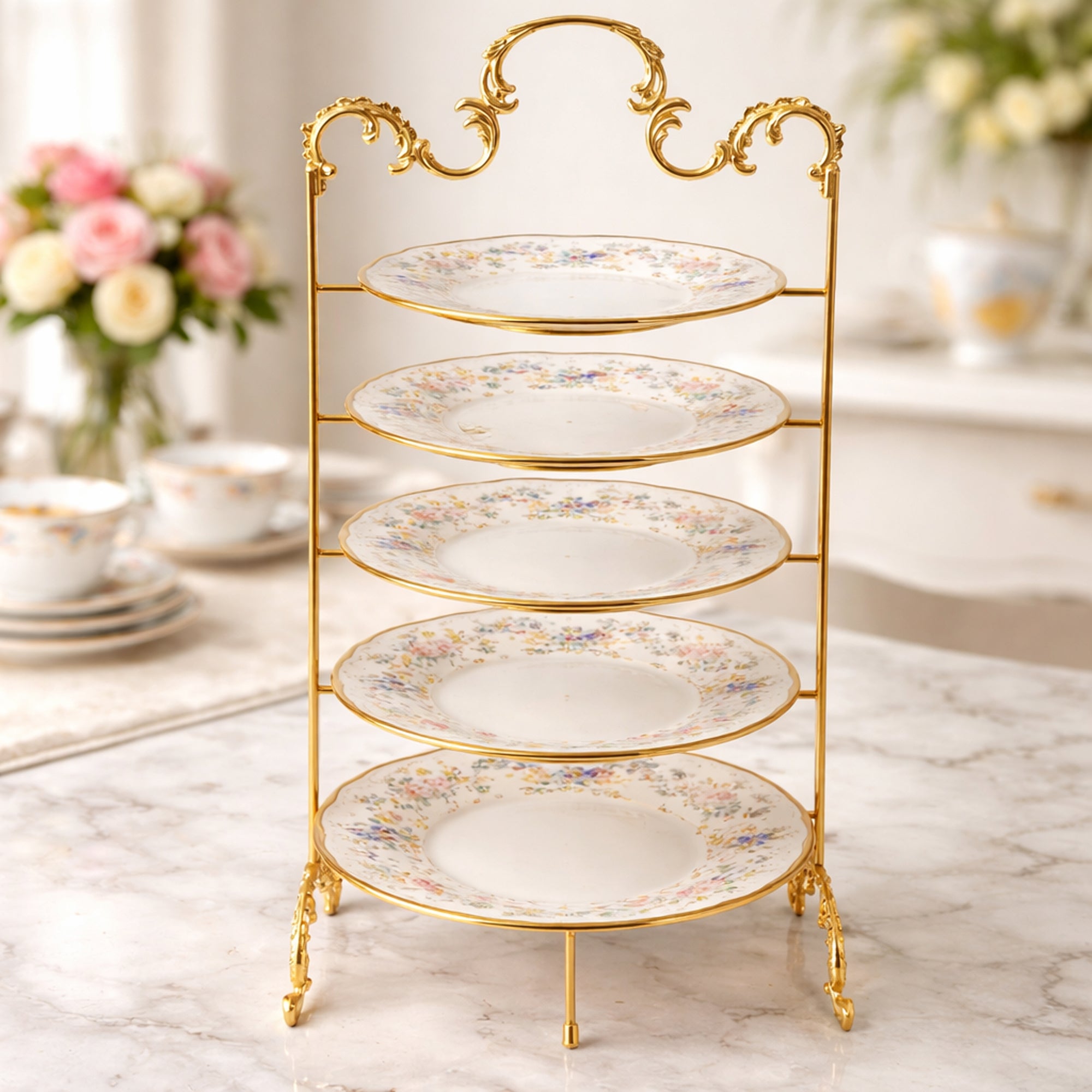cd-7360-6-layer-dessert-plate-stand-french-gold-finish-siddiq-gifts-mussafah-abu-dhabi