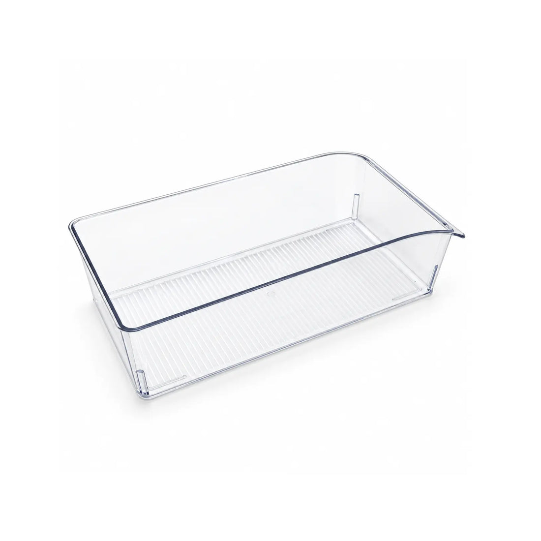 TG51662 Clear Fridge Organizer Storage Bin – 31 × 15 × 9.2 cm – Transparent