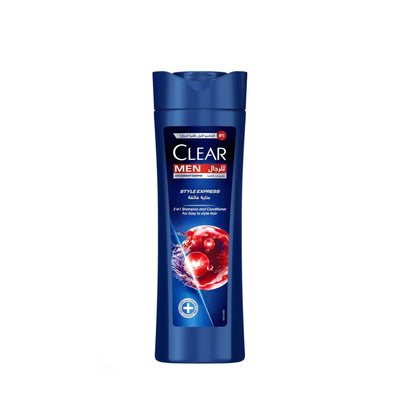 Clear Men Style Express 2-in-1 Anti-Dandruff Shampoo and Conditioner 350ml by Siddiq Gifts