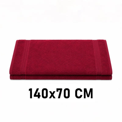 Cotton Bath Towel 70 x 140 CM Extra Absorbent And Soft Siddiq Gifts