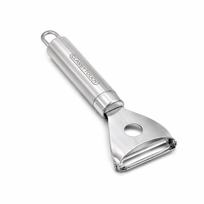 CT-176 Kitchen Peeler Stainless Steel Vegetable Peeler Silver Siddiq Gifts