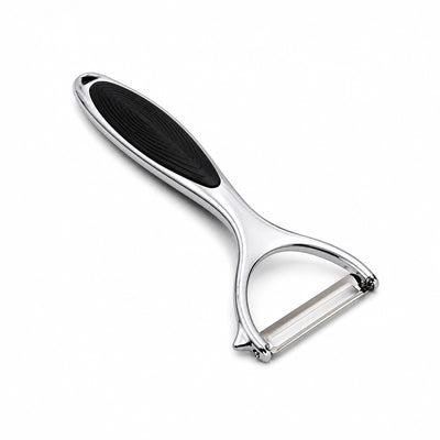 CT-225A/B Stainless Steel Vegetable Peeler Ergonomic Kitchen Peeler Silver Black Siddiq Gifts