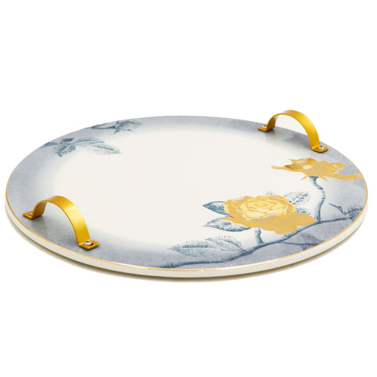 Dalya Round Serving Tray