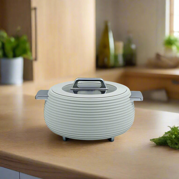 Lavin Food Warmer Light Cyan Silver